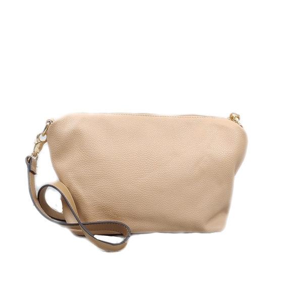 BCBG EUC Tan Faux Leather Adjustable Strap Crossbody/Shoulder Bag - Picture 6 of 7